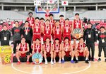 全国高校選手権で県勢初の準優勝を果たした鳥取城北男子＝１２月、東京体育館