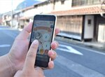 スマートフォンのＧＰＳ機能でスタンプを獲得できる＝若桜町若桜