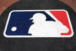 　米大リーグ機構（ＭＬＢ）のロゴ（ＡＰ＝共同）