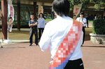 街頭演説で支持を訴える候補者＝鳥取市内