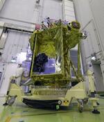 　月面探査機「ＳＬＩＭ（スリム）」＝昨年６月、鹿児島県の種子島宇宙センター