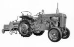 １９６３年発売の初めての農業用トラクター（ヤンマーホールディングス提供）