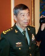 　６月、シンガポールでアジア安全保障会議に出席する中国の李尚福国防相（共同）