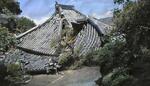 熊本地震で被災した浄福寺＝２０１６年４月から５月ごろ、熊本市（住職の浄住護雄さん提供）