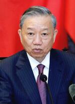 　ベトナム共産党書記長に選ばれた、トー・ラム国家主席（ロイター＝共同）
