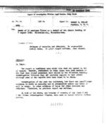 　広島への原爆投下で米兵１２人の死亡を明記したＧＨＱの捜査報告書の写し（国立国会図書館所蔵。原本は米国立公文書館所蔵）