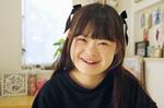 　ダウン症のあるモデルとして活躍する菜桜さん＝１３日、静岡県富士市