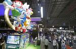 　千葉市の幕張メッセで開幕した「東京ゲームショウ２０２３」＝２１日午前