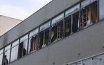　火災が発生した雑居ビルの３階部分＝２０２２年８月１４日、静岡市葵区