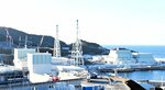 中国電力島根原発（左奥が２号機）＝２日、松江市鹿島町