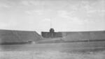 　占領下の時期に米兵が撮影したとみられる甲子園球場の写真（神戸市文書館提供）