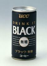 　発売当初の「ＵＣＣ　ＢＬＡＣＫ無糖」