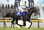 　第４３回ジャパンカップを制したイクイノックス＝２６日、東京競馬場