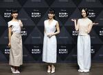 　発表会に登場した「Ｐｅｒｆｕｍｅ」の（左から）かしゆか、あ～ちゃん、のっち＝東京都港区