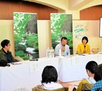 トークセッションで有機土木について議論する出席者