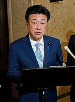 　閣議後、記者会見する木原防衛相＝１４日午前、国会