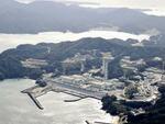 　宮城県の東北電力女川原発＝２４日