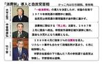 　「消費税」導入と自民党首相