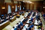 　集中審議を実施した参院予算委＝１５日午前