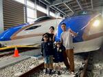 　日本旅行の「北陸新幹線乗務員お仕事体験ツアー」のリハーサルの様子（提供写真）