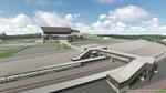 　「エスコンフィールド北海道」の玄関口となる新駅のイメージ図（ＪＲ北海道提供）