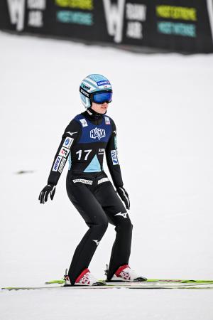 　ジャンプ女子個人で６位の伊藤有希＝ビケルスン（共同）