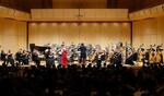 　東京都内で開かれた「バルカン室内管弦楽団」の「ワールドピースコンサート」＝２７日午後