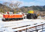 昭和初期の鉄道施設が残され、国登録有形文化財となった若桜駅構内