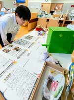 アイデアと工夫を凝らした展示作品