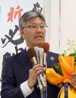 　３選を果たした新潟県柏崎市の桜井雅浩市長＝１１月