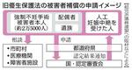 　旧優生保護法の被害者補償の申請イメージ