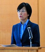 取り締まり方針の徹底と要人警護に万全を期すよう訓示する野村本部長＝１１日、県警本部