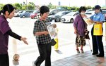 官民一体で詐欺撲滅運動を展開する広報参加者ら