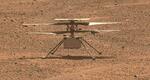 　２０２３年８月、火星探査車パーシビアランスから撮影したインジェニュイティ（ＮＡＳＡ提供・共同）