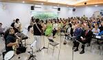 　ブラジル石川県人会が開催した能登半島地震支援のコンサート＝２日、サンパウロ（共同）