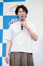 　イベントに登場した佐々木蔵之介＝１４日、東京都千代田区