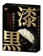 　ニコニコのりの「漆黒の黒海苔カレー」