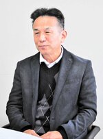 阪神大震災がさまざまな教訓を残したと振り返る沢田さん＝新温泉町