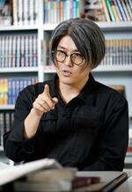 　「今を豊かにすることは、老後を豊かにすることにつながる。トーチは老後を照らす明かりでありたい」と話す中川敦さん