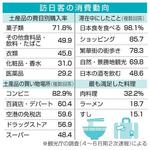 　訪日客の消費動向