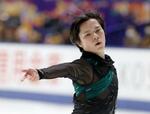 　男子で２位の宇野昌磨のフリー＝東和薬品ラクタブドーム