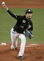 　オリックス戦に先発したロッテ・石川歩＝京セラドーム