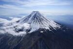 　富士山＝２０２３年２月１７日