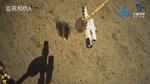 　中国国家宇宙局が、月の裏側で試料採取する無人月面探査機「嫦娥６号」として公開した画像（同局のサイトから、共同）