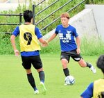 強度の高い守備でチームを支える石井＝オールガイナーレＹＡＪＩＮスタジアム