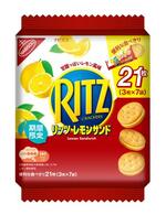 　モンデリーズ・ジャパンの「リッツ　ファミリーパック　レモンサンド　７袋入」