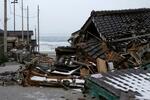 　能登半島地震で甚大な被害が出た石川県輪島市門前町黒島地区＝２６日午前