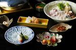 　ホテル雅叙園東京の日本料理「渡風亭」河豚会席（提供写真）