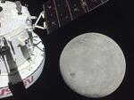 　アルテミス計画で使われる宇宙船オリオン。２０２２年の無人飛行試験では月に接近した（ＮＡＳＡ提供・共同）
