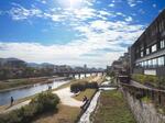 　米トラベル＋レジャーの世界の好きな都市ランキングで３位になった京都の鴨川沿い＝２０２０年１１月